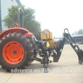 25 PS Kubota Traktor mit 3-Punkt Heckbagger LW-6